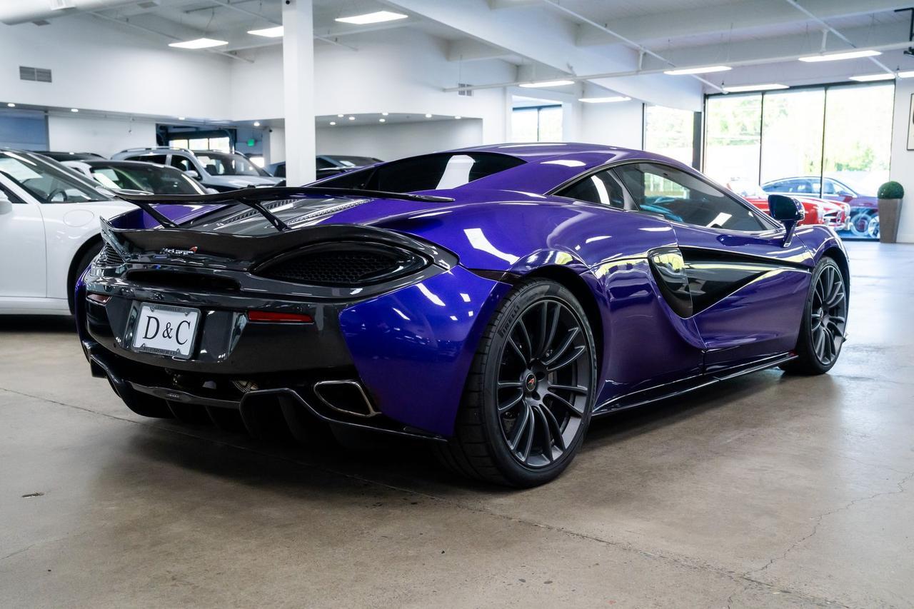 2018 McLaren 570S Base MSO Mauvine Blue Sport Exhaust Ceramic Brakes Portland OR