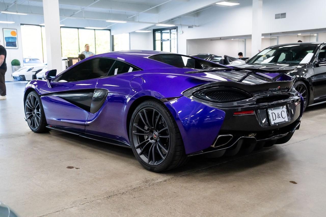 2018 McLaren 570S Base MSO Mauvine Blue Sport Exhaust Ceramic Brakes Portland OR