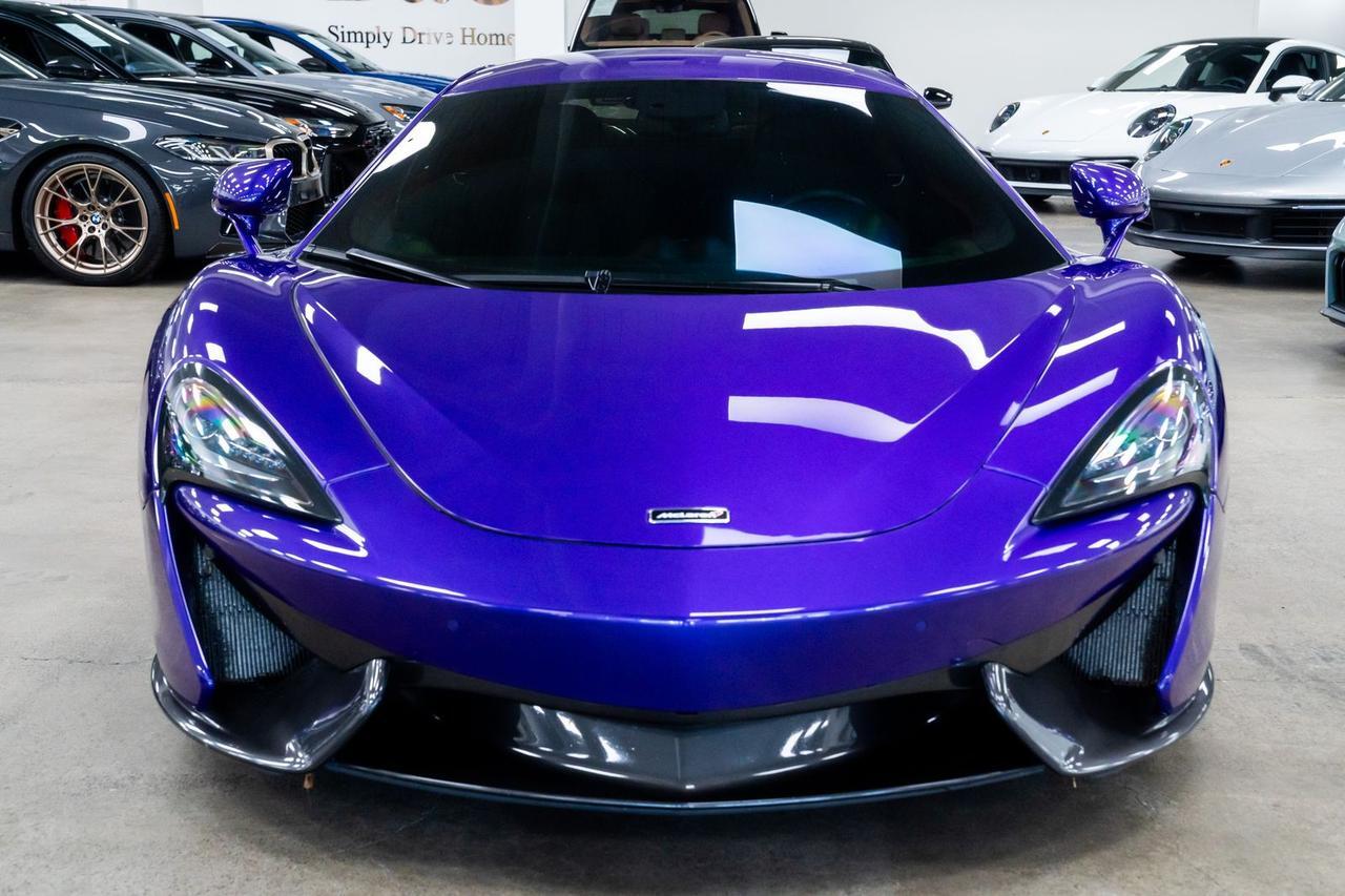 2018 McLaren 570S Base MSO Mauvine Blue Sport Exhaust Ceramic Brakes Portland OR