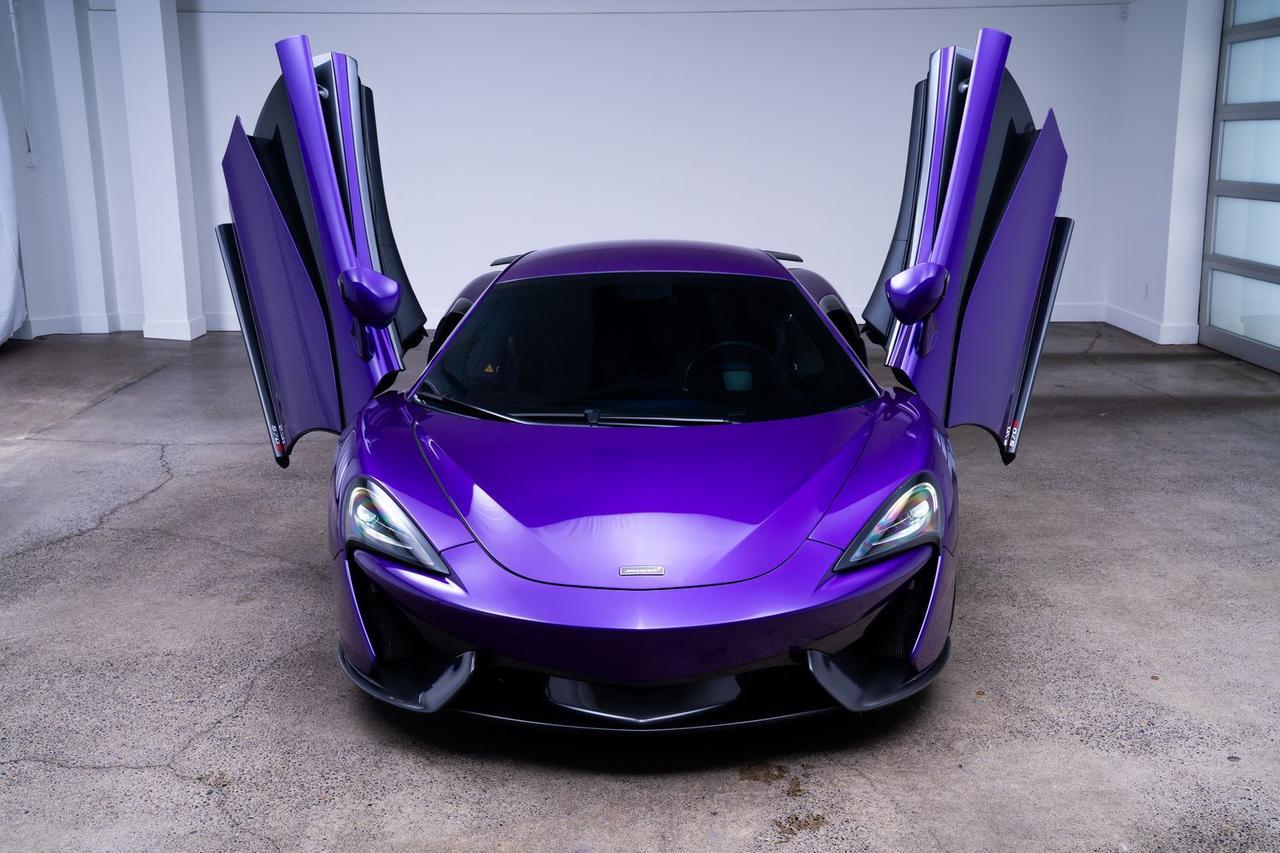 2018 McLaren 570S Base MSO Mauvine Blue Sport Exhaust Ceramic Brakes Portland OR