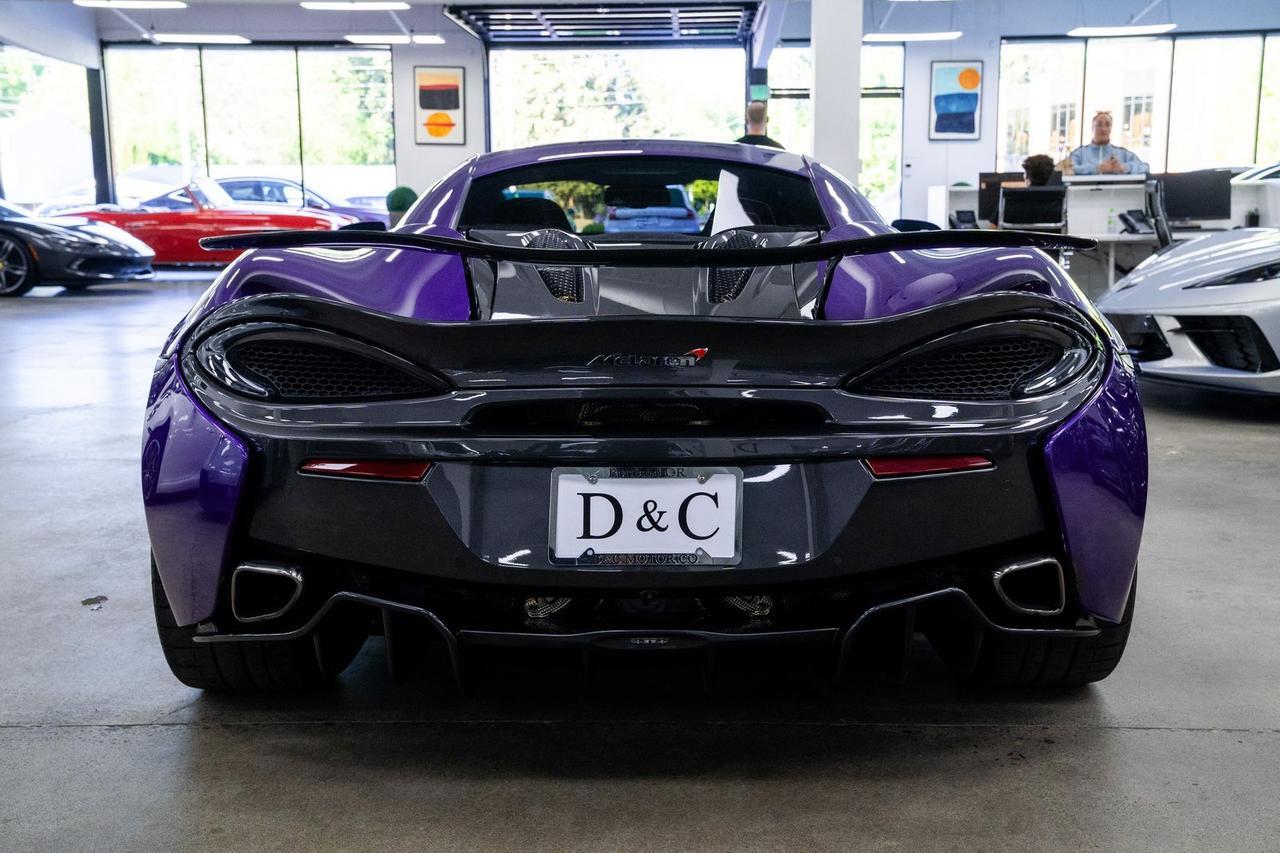 2018 McLaren 570S Base MSO Mauvine Blue Sport Exhaust Ceramic Brakes Portland OR