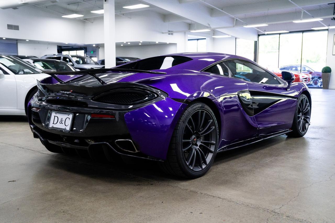 2018 McLaren 570S Base MSO Mauvine Blue Sport Exhaust Ceramic Brakes Portland OR