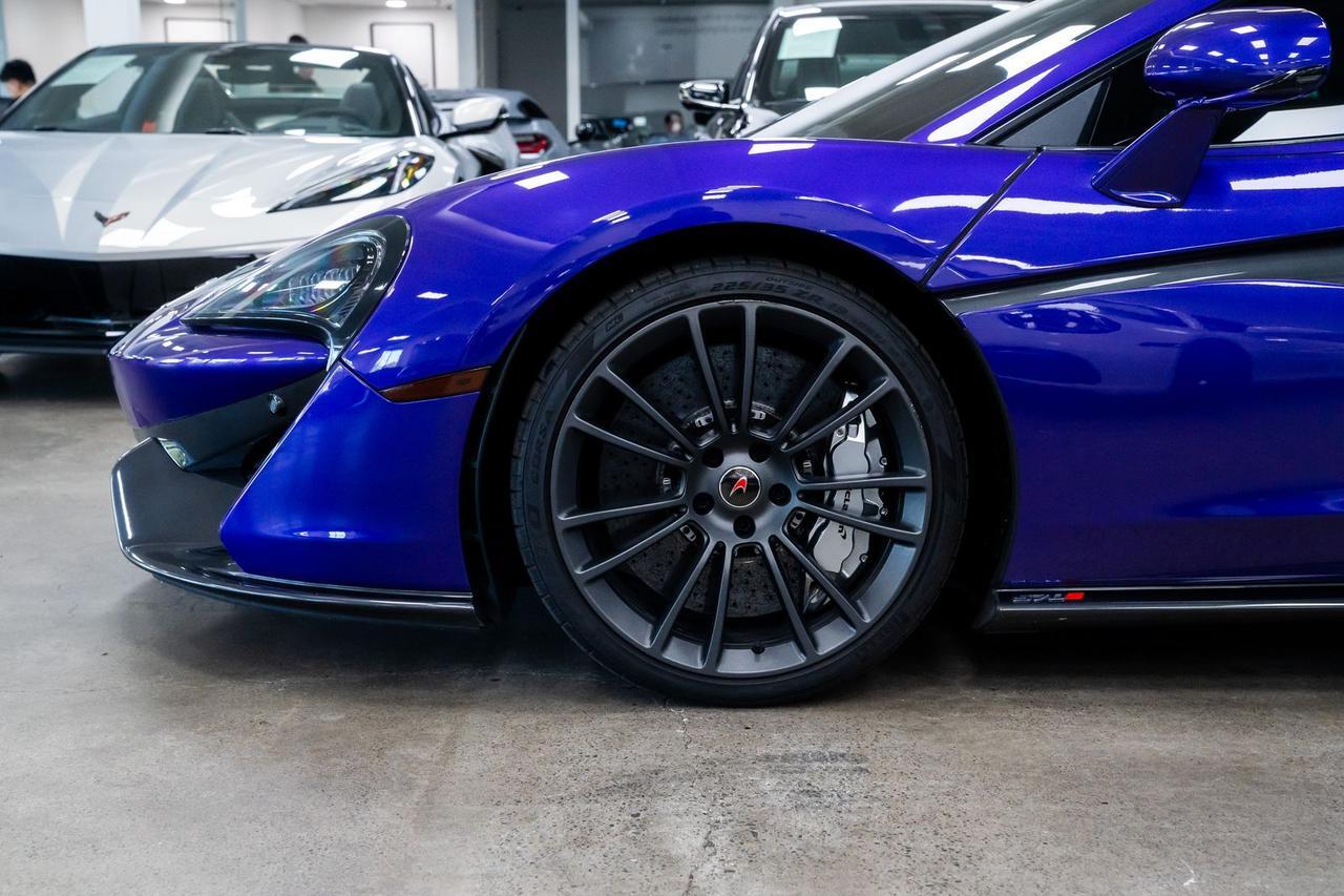 2018 McLaren 570S Base MSO Mauvine Blue Sport Exhaust Ceramic Brakes Portland OR