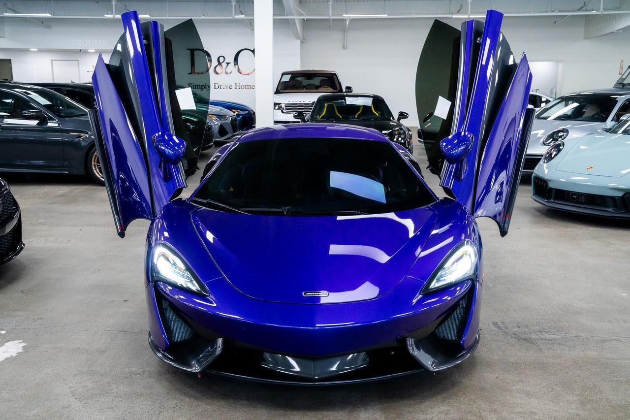 2018 McLaren 570S Base MSO Mauvine Blue Sport Exhaust Ceramic Brakes Portland OR