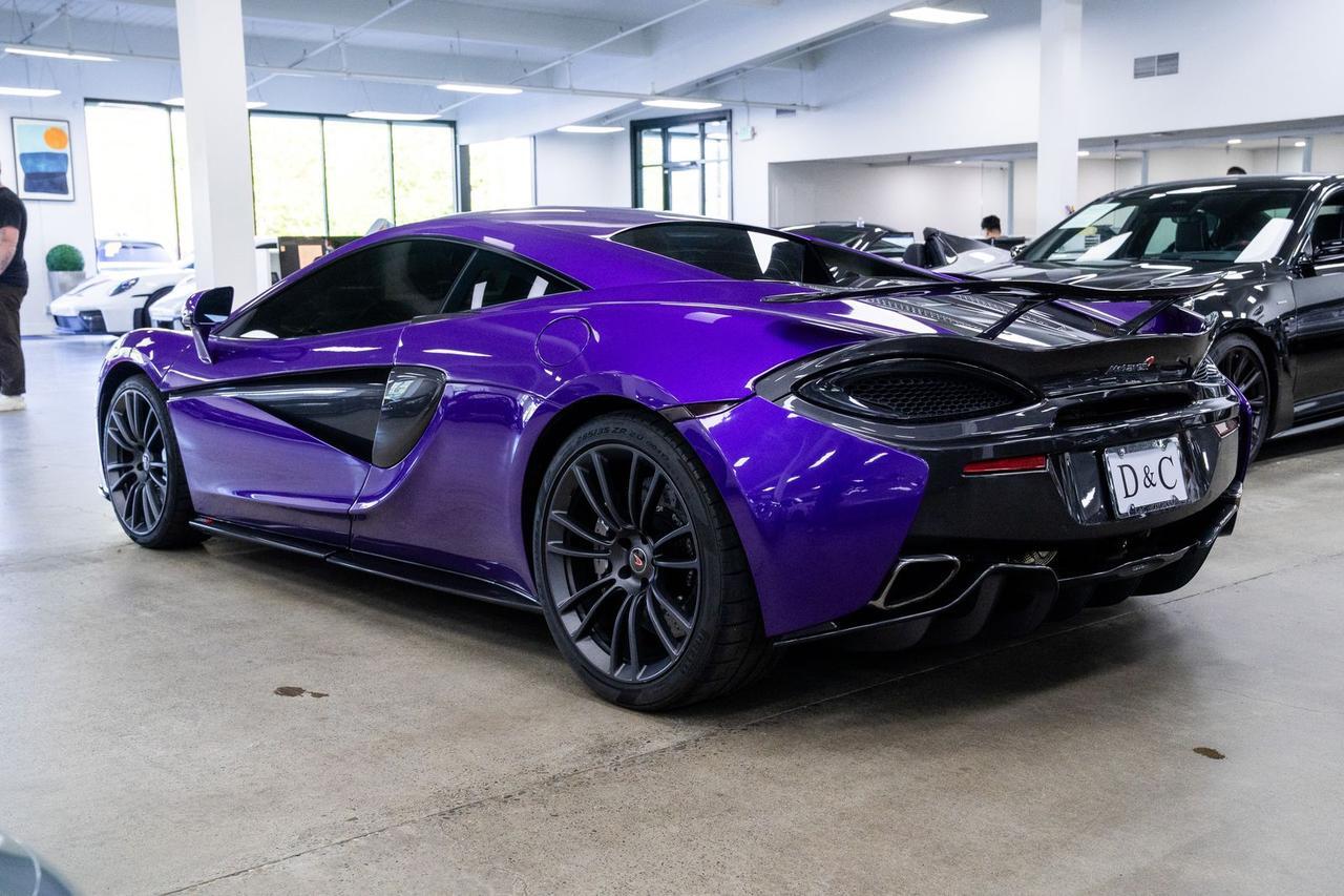 2018 McLaren 570S Base MSO Mauvine Blue Sport Exhaust Ceramic Brakes Portland OR