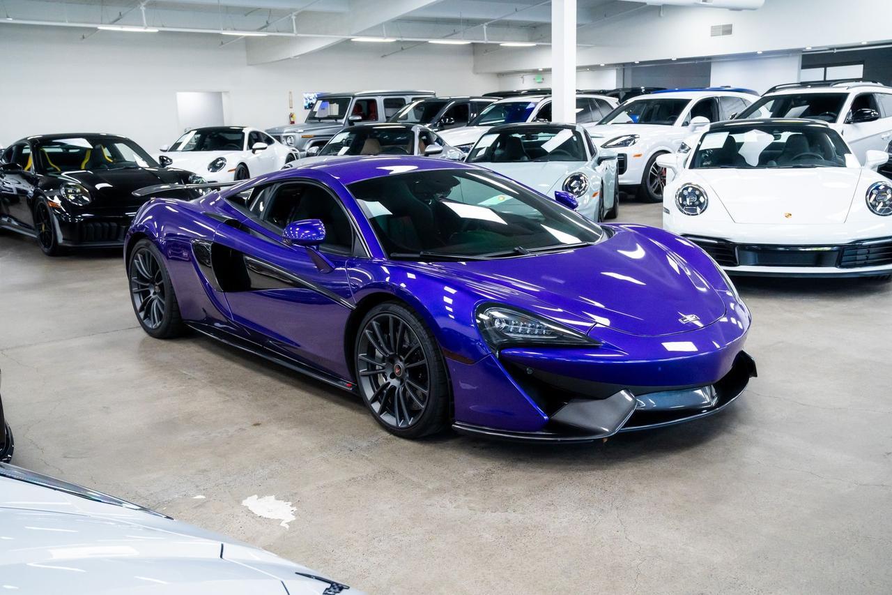 2018 McLaren 570S Base MSO Mauvine Blue Sport Exhaust Ceramic Brakes Portland OR