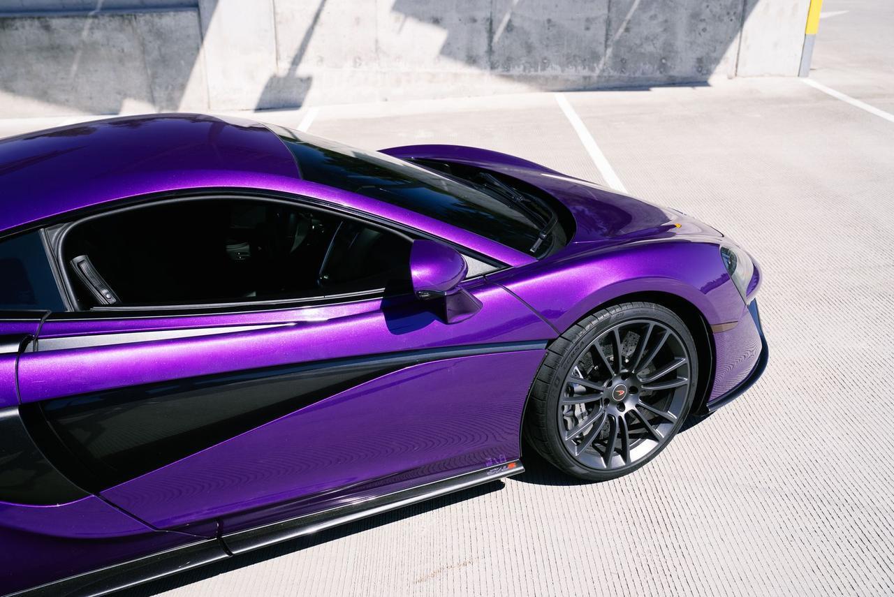 2018 McLaren 570S Base MSO Mauvine Blue Sport Exhaust Ceramic Brakes Portland OR
