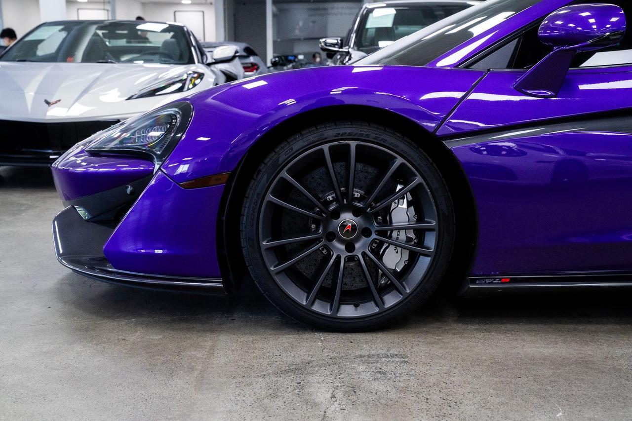 2018 McLaren 570S Base MSO Mauvine Blue Sport Exhaust Ceramic Brakes Portland OR