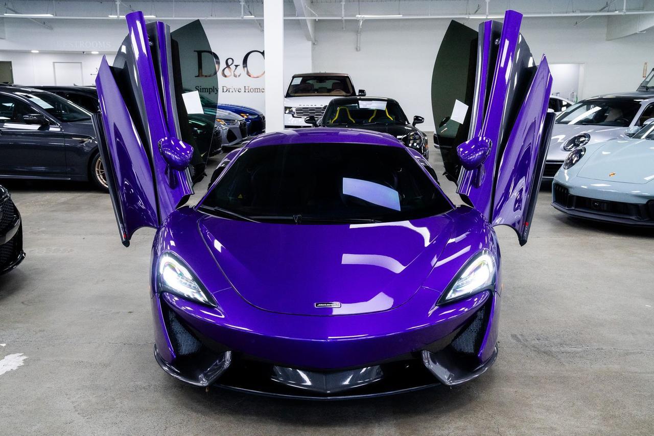 2018 McLaren 570S Base MSO Mauvine Blue Sport Exhaust Ceramic Brakes Portland OR
