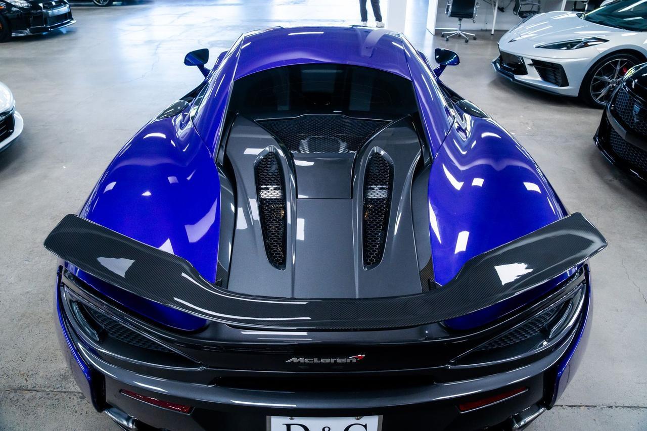 2018 McLaren 570S Base MSO Mauvine Blue Sport Exhaust Ceramic Brakes Portland OR