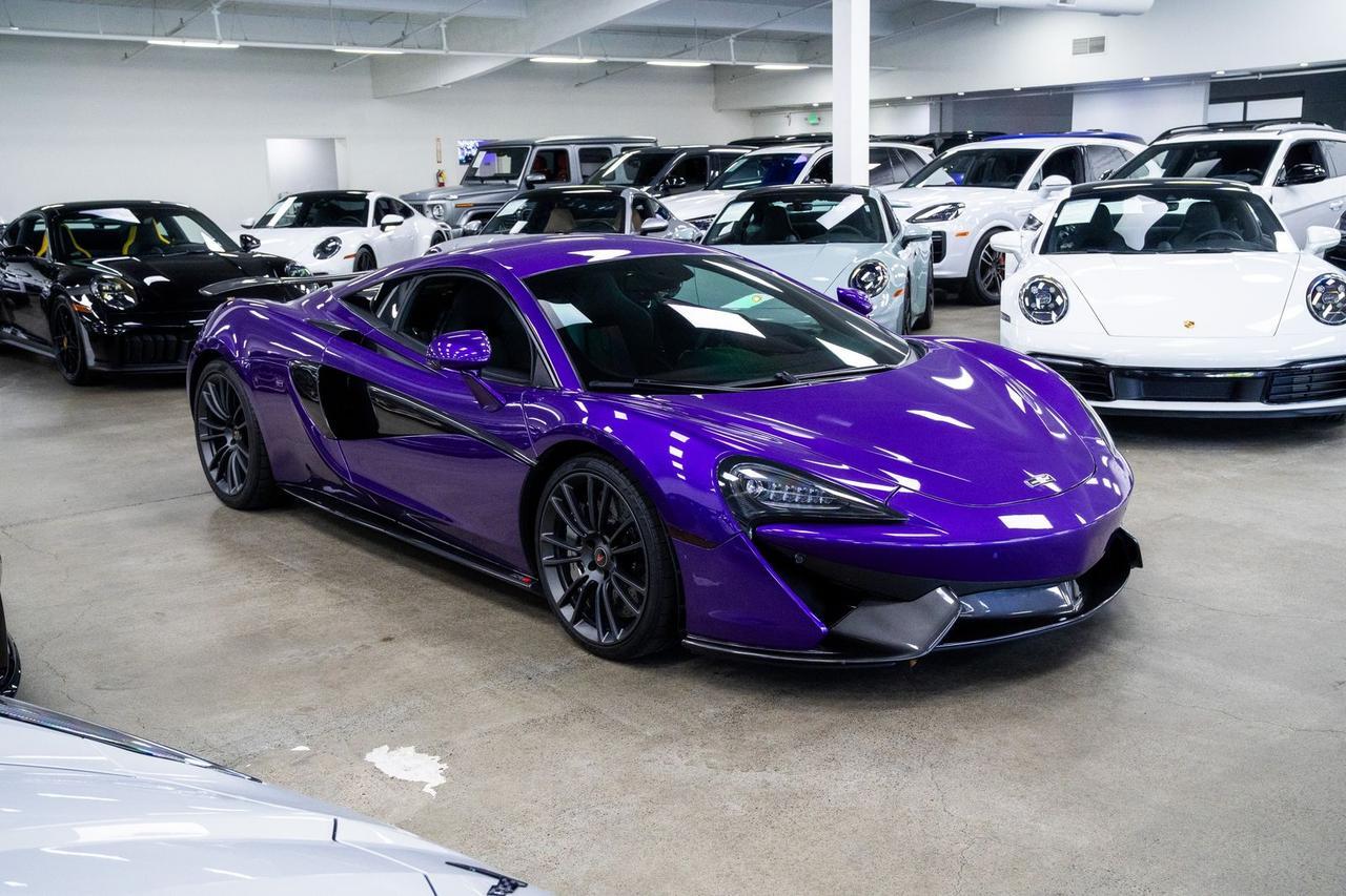 2018 McLaren 570S Base MSO Mauvine Blue Sport Exhaust Ceramic Brakes Portland OR