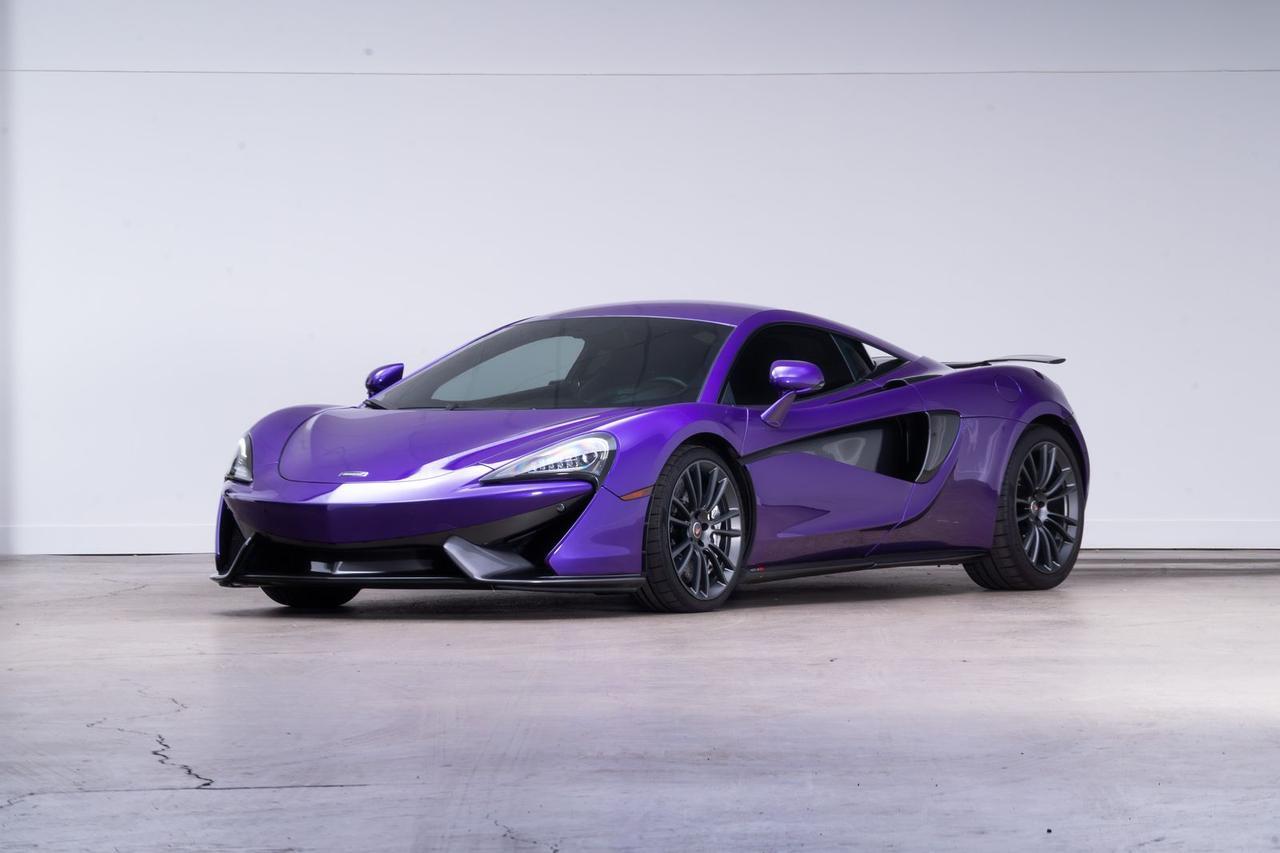 2018 McLaren 570S Base MSO Mauvine Blue Sport Exhaust Ceramic Brakes Portland OR