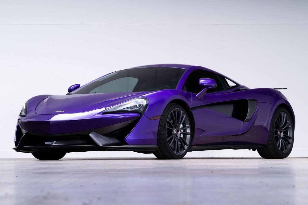 2018 McLaren 570S Base MSO Mauvine Blue Sport Exhaust Ceramic Brakes Portland OR