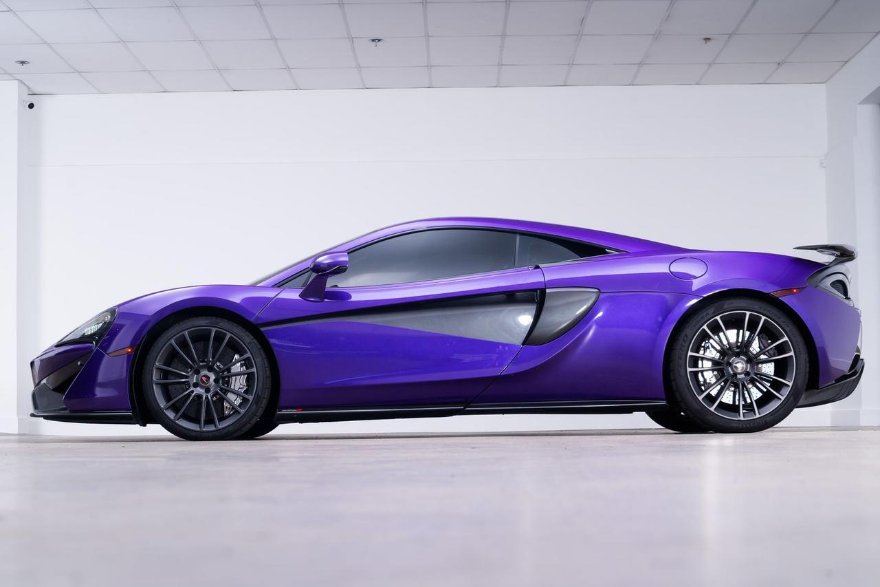 2018 McLaren 570S Base MSO Mauvine Blue Sport Exhaust Ceramic Brakes Portland OR
