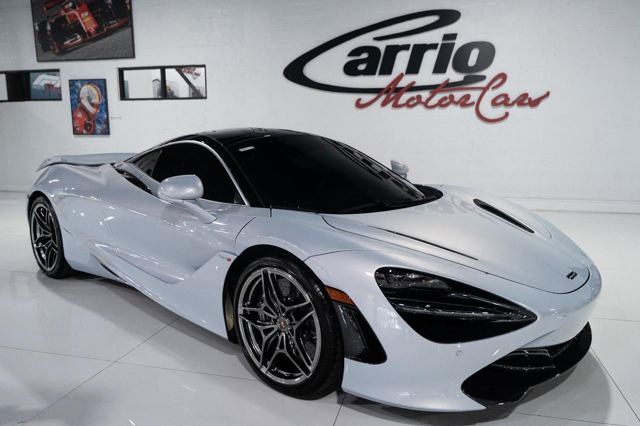 2018 McLaren 720S LAUNCH EDITION!! Glacier White paint, Luxury package, front lifter, Bowers & Wilkins audio AND MORE!