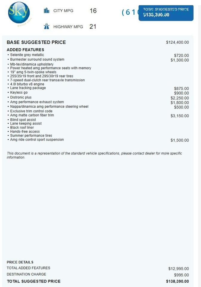 2018 Mercedes-Benz AMG GT AMG GT West Chester PA