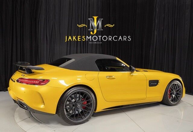 2018 Mercedes-Benz AMG GT C Roadster ($175,395 MSRP!) *ONLY 3700 MILES* *AMG SOLARBEAM YELLOW* San Diego CA