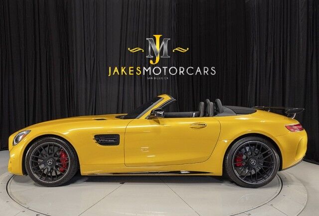 2018 Mercedes-Benz AMG GT C Roadster ($175,395 MSRP!) *ONLY 3700 MILES* *AMG SOLARBEAM YELLOW* San Diego CA
