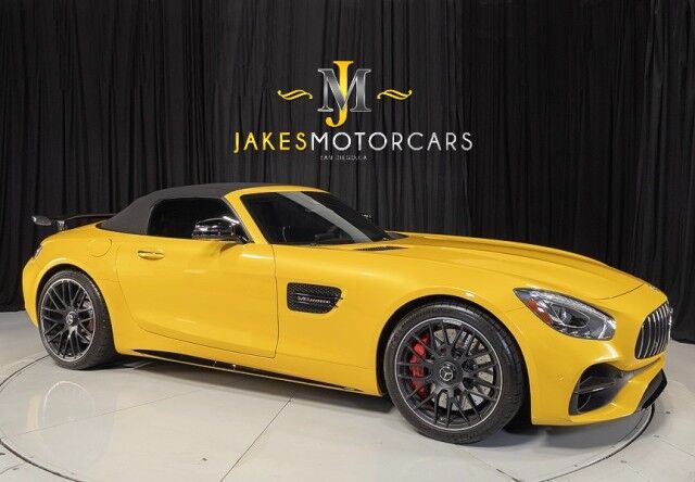 2018 Mercedes-Benz AMG GT C Roadster ($175,395 MSRP!) *ONLY 3700 MILES* *AMG SOLARBEAM YELLOW* San Diego CA