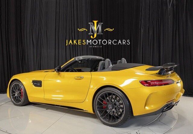 2018 Mercedes-Benz AMG GT C Roadster ($175,395 MSRP!) *ONLY 3700 MILES* *AMG SOLARBEAM YELLOW* San Diego CA