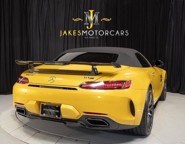 2018 Mercedes-Benz AMG GT C Roadster ($175,395 MSRP!) *ONLY 3700 MILES* *AMG SOLARBEAM YELLOW* San Diego CA