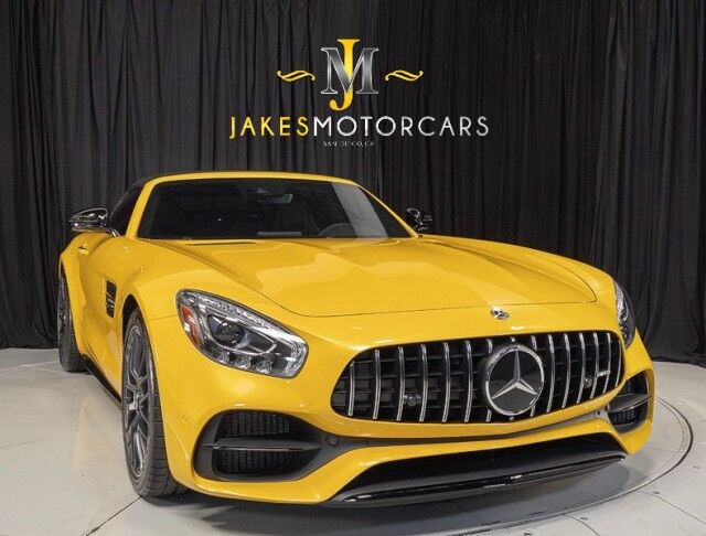 2018 Mercedes-Benz AMG GT C Roadster ($175,395 MSRP!) *ONLY 3700 MILES* *AMG SOLARBEAM YELLOW* San Diego CA