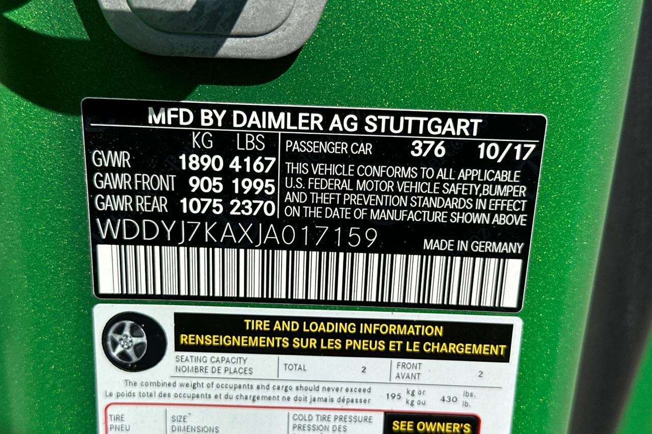 2018 Mercedes-Benz AMG GT R San Luis Obispo CA