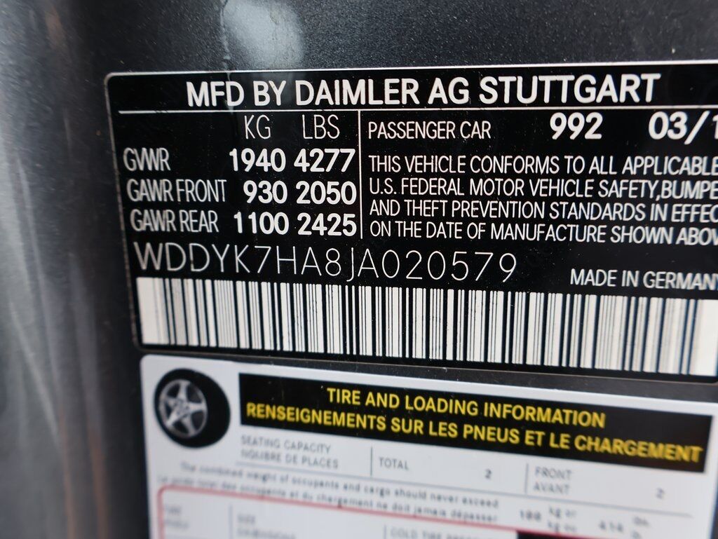 2018 Mercedes-Benz AMG&reg; GT Base San Clemente CA
