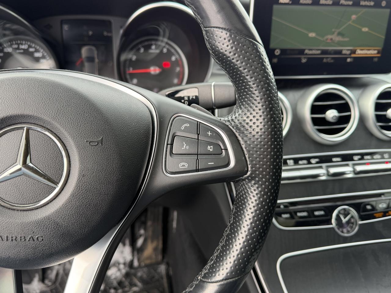 2018 Mercedes-Benz C 300 4MATIC Sedan | Silver | Sunroof | Leather Interior | Rearview Camera | Blind Spot Assist | Keyle Redwater AB