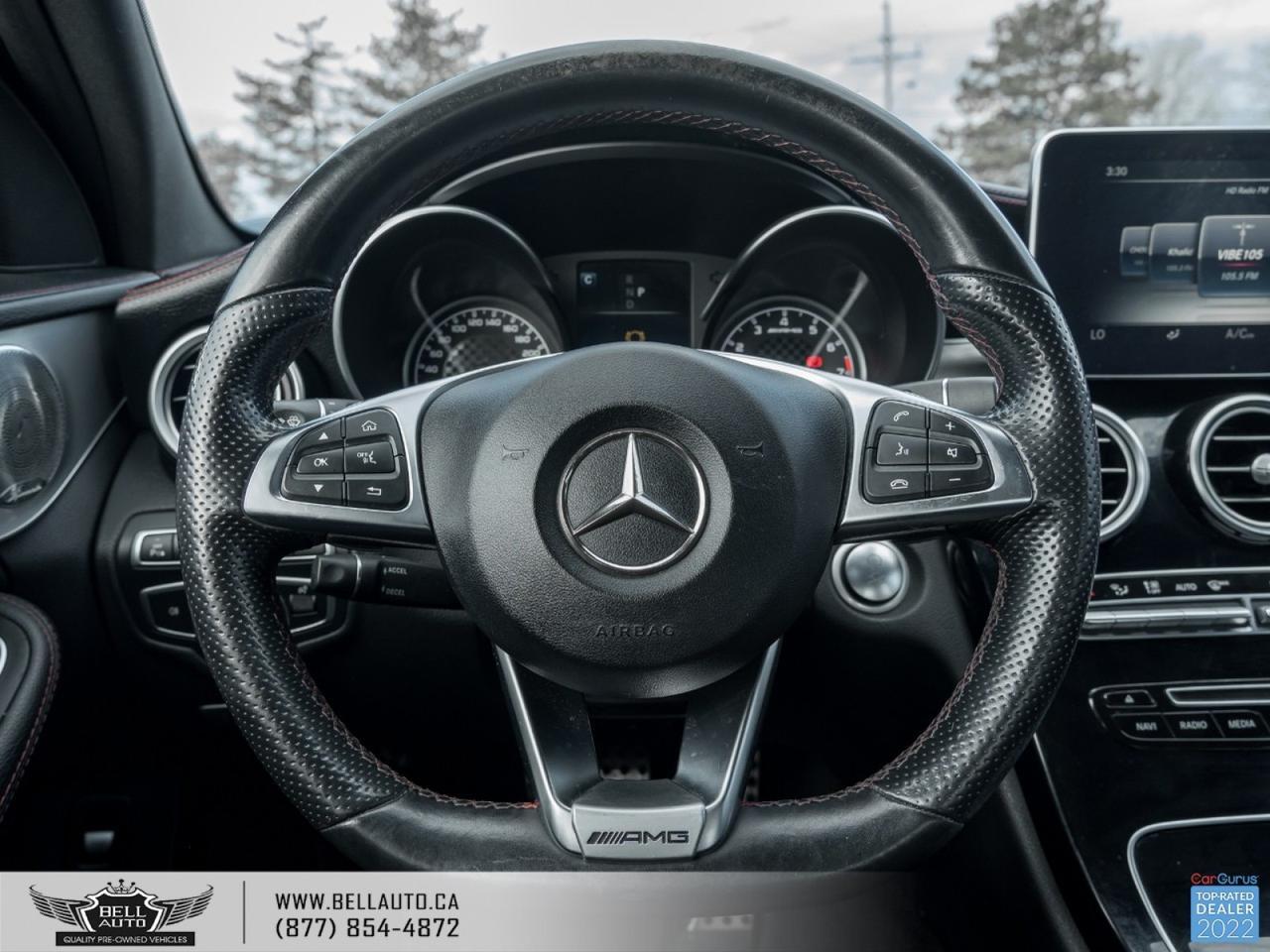 2018 Mercedes-Benz C-Class AMG C 43, NoAccidents, AWD, BackUpCam, Navi, MoonRoof, BlindSpot Toronto ON