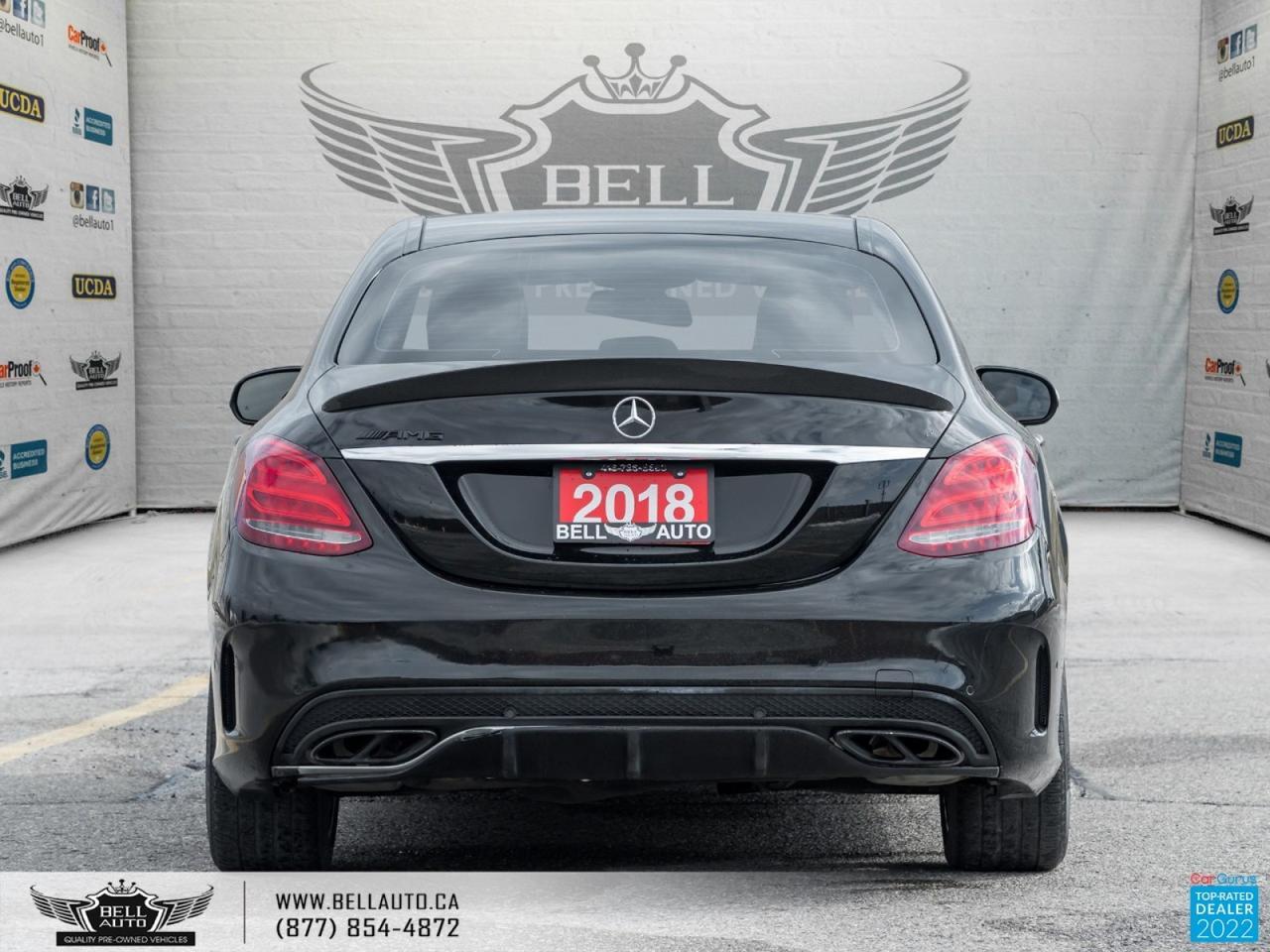 2018 Mercedes-Benz C-Class AMG C 43, NoAccidents, AWD, BackUpCam, Navi, MoonRoof, BlindSpot Toronto ON