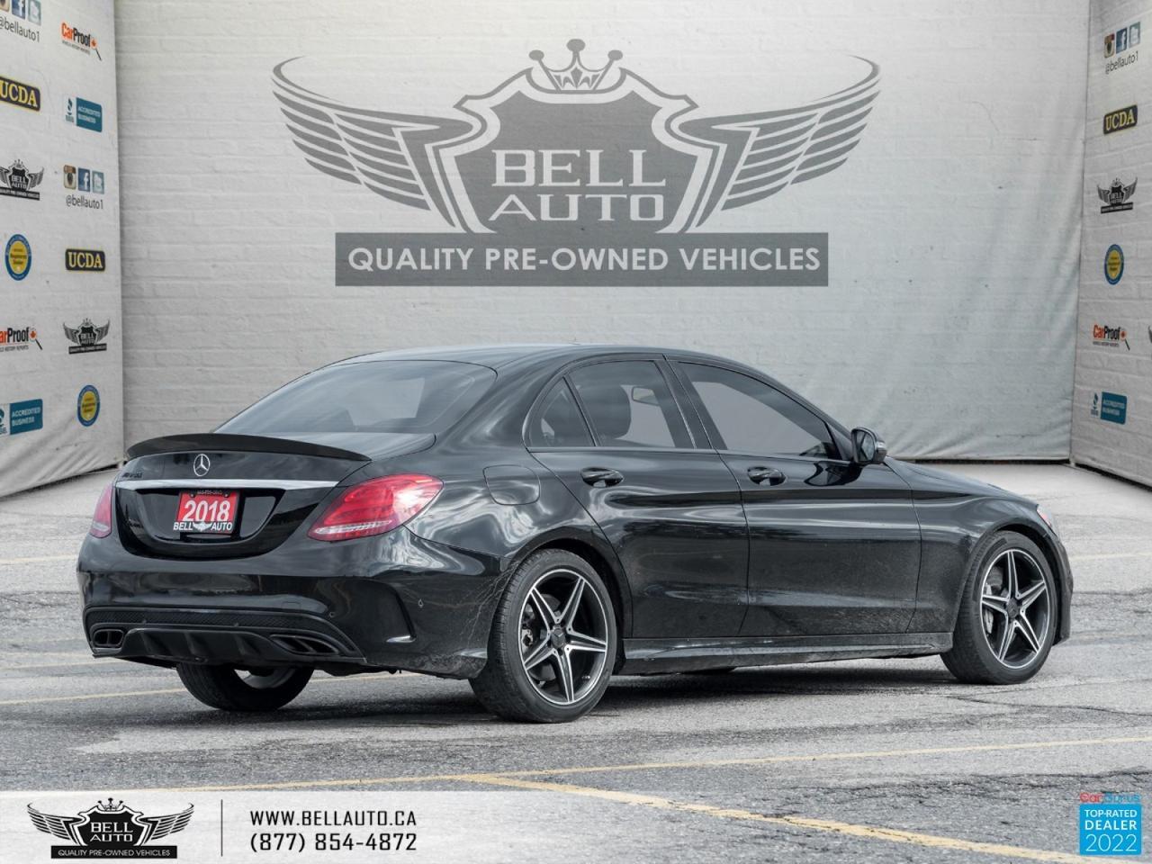 2018 Mercedes-Benz C-Class AMG C 43, NoAccidents, AWD, BackUpCam, Navi, MoonRoof, BlindSpot Toronto ON