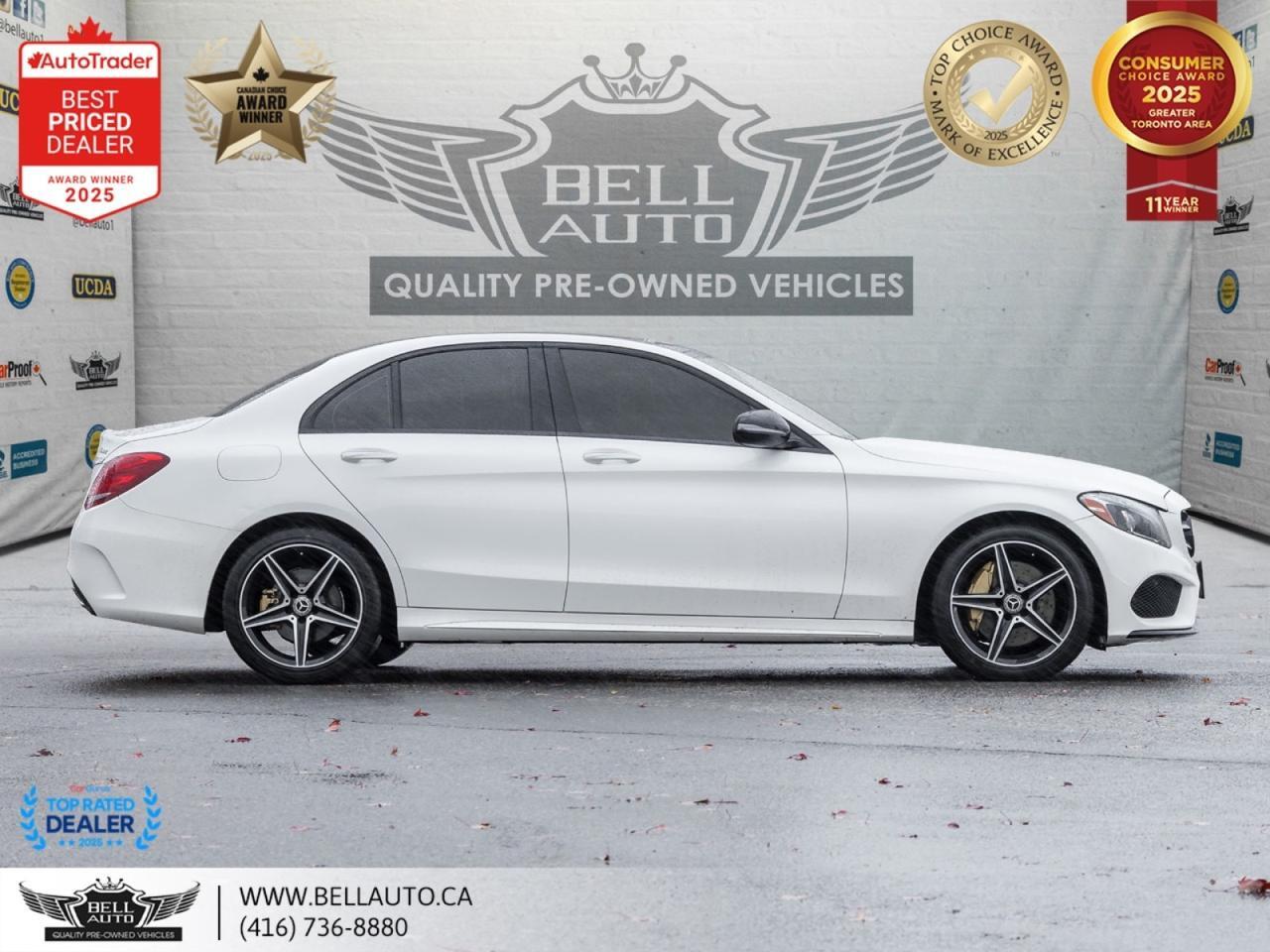 2018 Mercedes-Benz C-Class C 300 | AMG PKG | NIGHT PKG | NAVI | B.CAM | PANO | NOACCIDENT Toronto ON