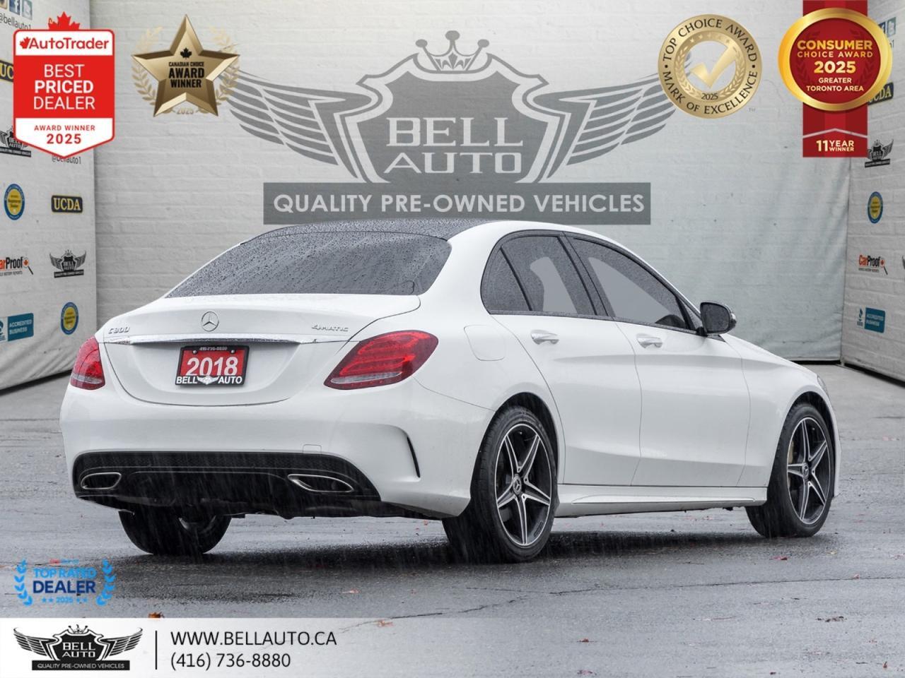 2018 Mercedes-Benz C-Class C 300 | AMG PKG | NIGHT PKG | NAVI | B.CAM | PANO | NOACCIDENT Toronto ON