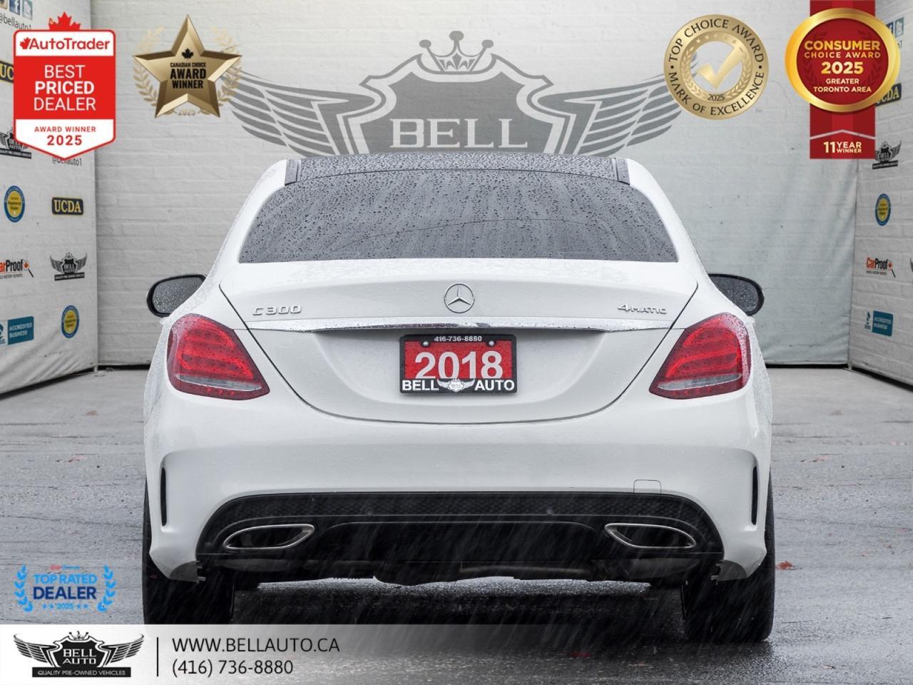 2018 Mercedes-Benz C-Class C 300 | AMG PKG | NIGHT PKG | NAVI | B.CAM | PANO | NOACCIDENT Toronto ON