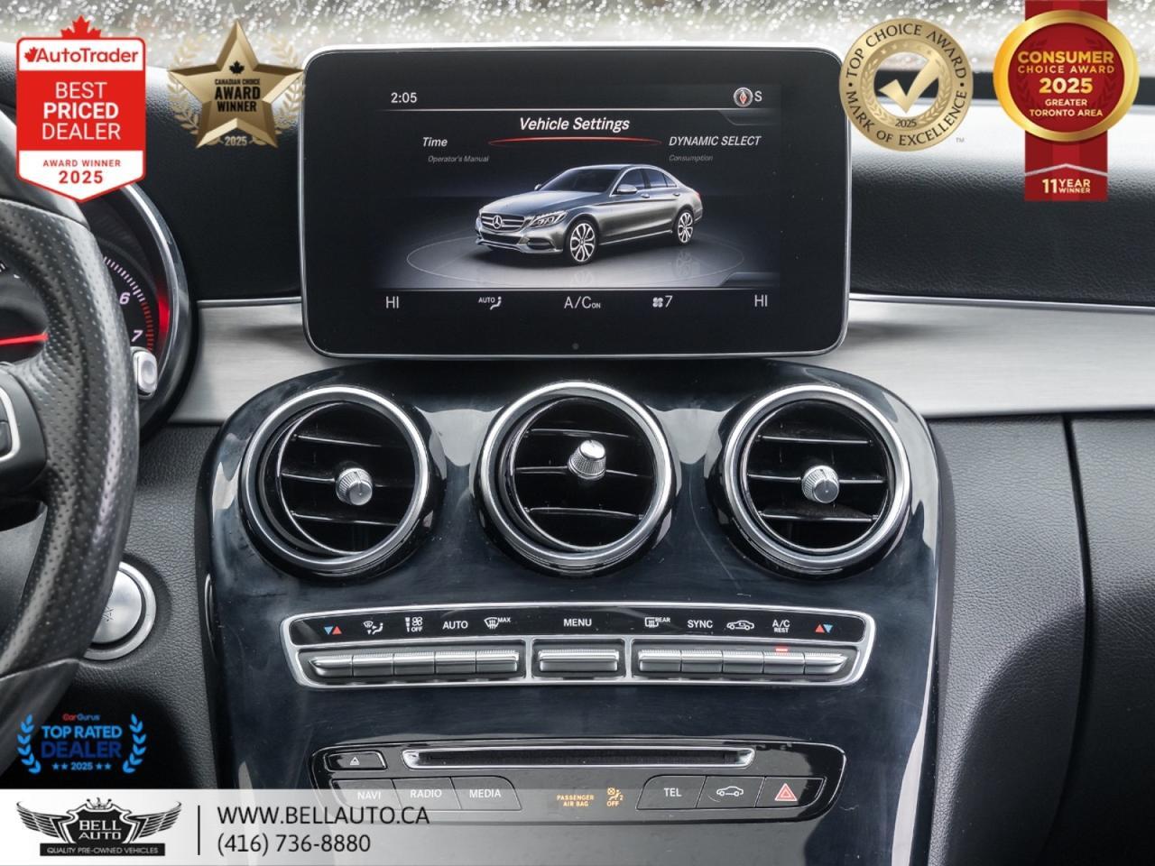 2018 Mercedes-Benz C-Class C 300 | AMG PKG | NIGHT PKG | NAVI | B.CAM | PANO | NOACCIDENT Toronto ON