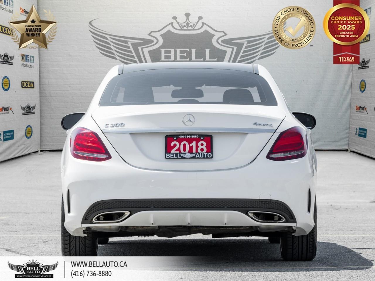 2018 Mercedes-Benz C-Class C 300 | AMG PKG | SUNROOF | POWER AND MEMORY SEATS | BACKUPCAM | NAVI | NOACCIDENT Toronto ON