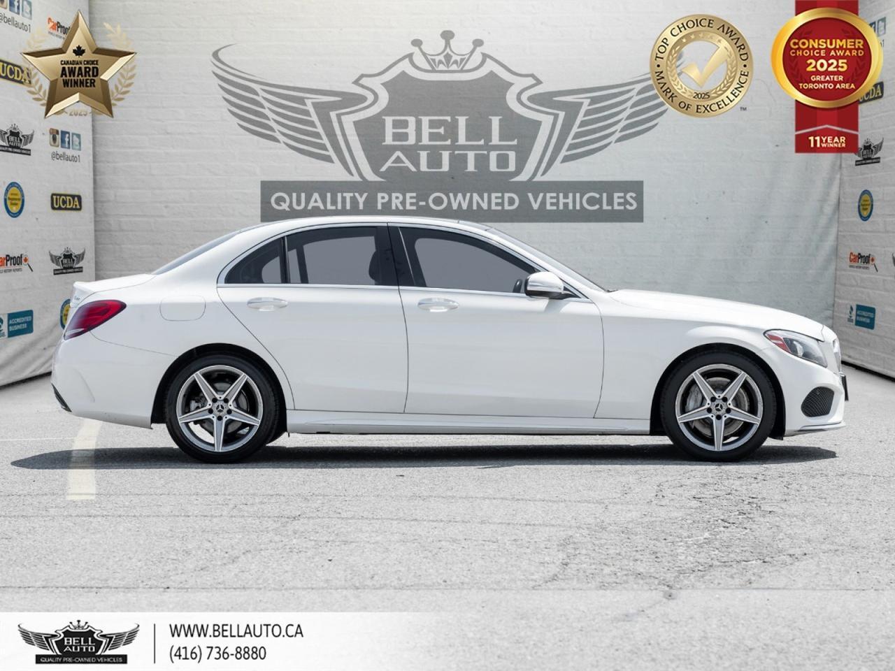 2018 Mercedes-Benz C-Class C 300 | AMG PKG | SUNROOF | POWER AND MEMORY SEATS | BACKUPCAM | NAVI | NOACCIDENT Toronto ON