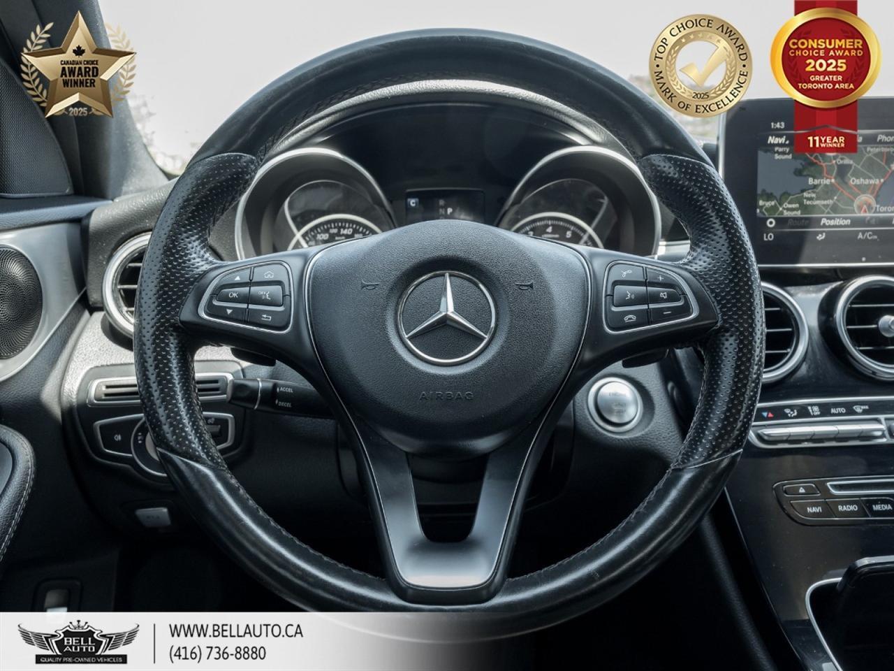 2018 Mercedes-Benz C-Class C 300 | AMG PKG | SUNROOF | POWER AND MEMORY SEATS | BACKUPCAM | NAVI | NOACCIDENT Toronto ON