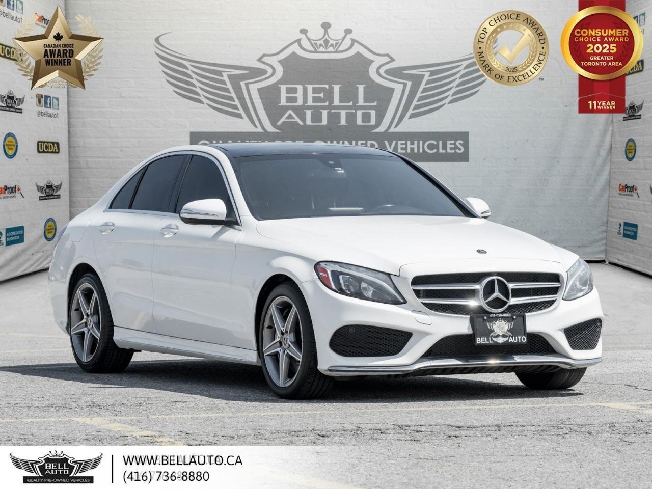 2018 Mercedes-Benz C-Class C 300 | AMG PKG | SUNROOF | POWER AND MEMORY SEATS | BACKUPCAM | NAVI | NOACCIDENT