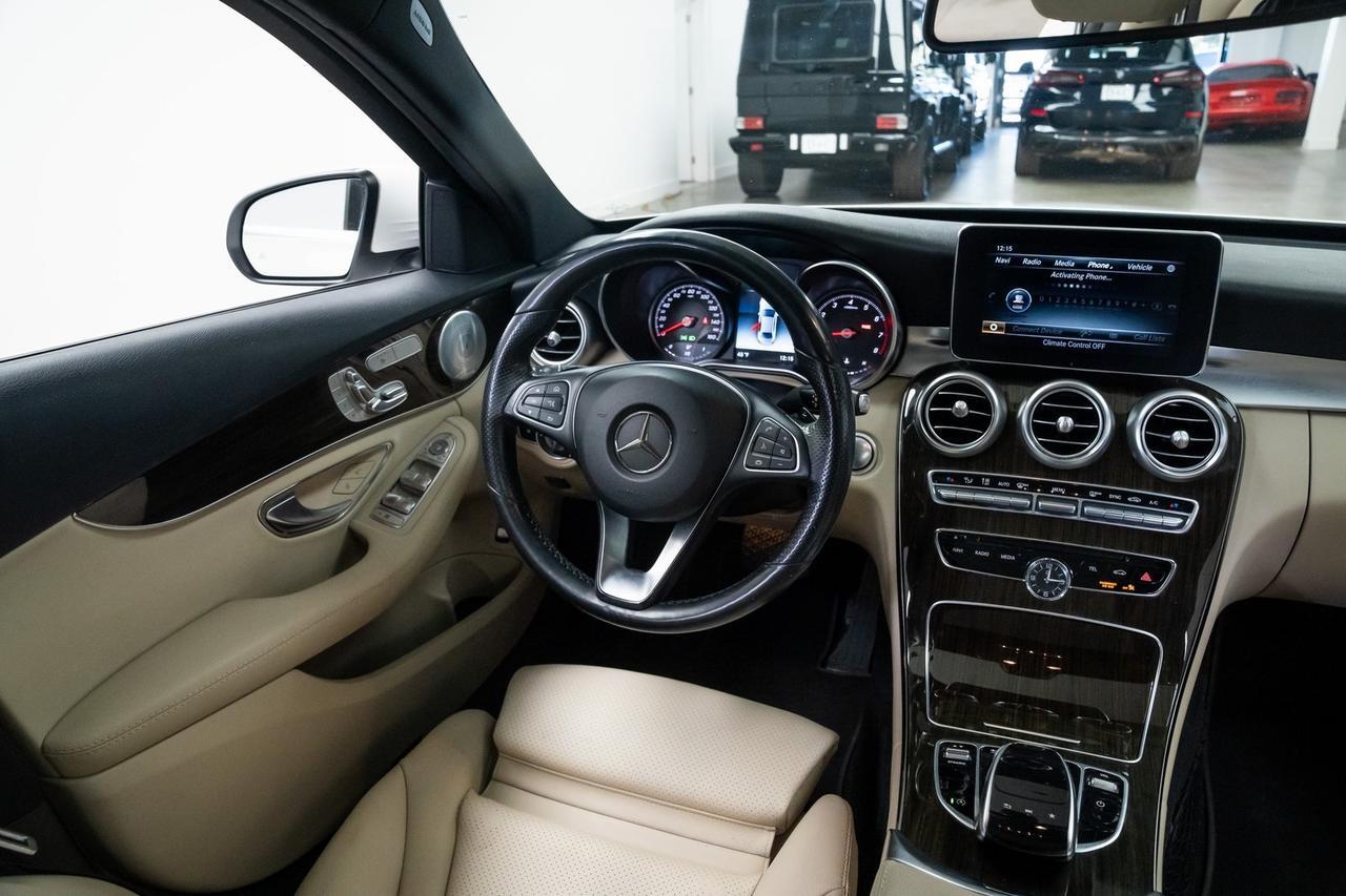 2018 Mercedes-Benz C-Class C 300 AMG Line Heated Seats Burmester Audio Portland OR