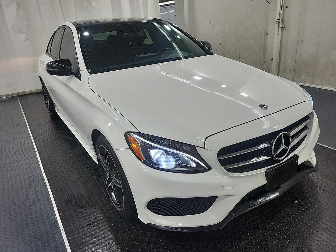2018 Mercedes-Benz C-Class C 300 AMG PKG NIGHT PKG NAVI B.CAM PANO NOACCIDENT