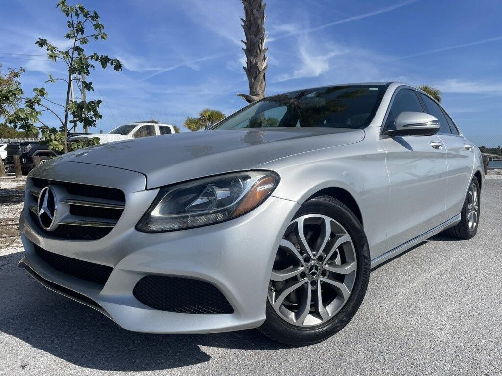 2018 Mercedes-Benz C-Class C 300~CLEAN CARFAX~VERY LOW MILES~WELL MAINTAINED~ONLINE FINANCE AND SHIPPING AVAILABLE!!! Sarasota FL