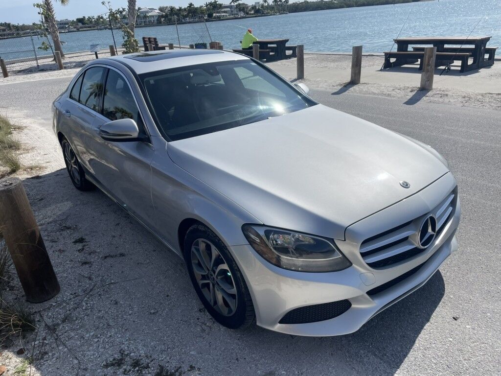 2018 Mercedes-Benz C-Class C 300~CLEAN CARFAX~VERY LOW MILES~WELL MAINTAINED~ONLINE FINANCE AND SHIPPING AVAILABLE!!! Sarasota FL