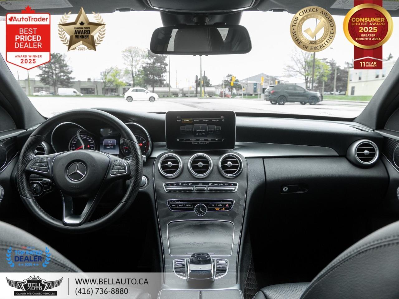2018 Mercedes-Benz C-Class C300 | AMGPKG | NAVI | 360CAM | PANO | NOACCIDENT Toronto ON
