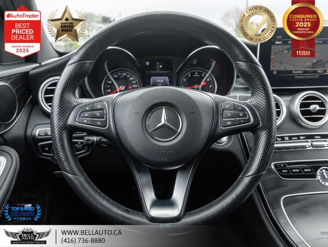 2018 Mercedes-Benz C-Class C300 | AMGPKG | NAVI | 360CAM | PANO | NOACCIDENT Toronto ON
