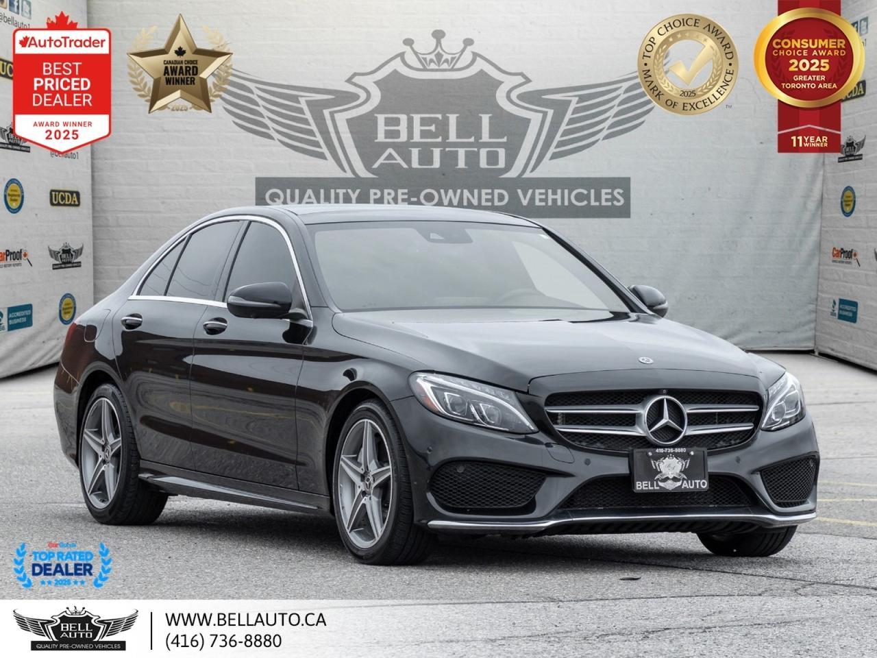 2018 Mercedes-Benz C-Class C300 | AMGPKG | NAVI | 360CAM | PANO | NOACCIDENT Toronto ON