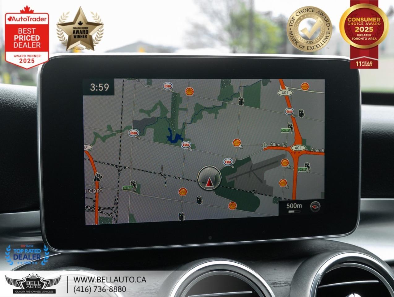 2018 Mercedes-Benz C-Class C300 | AMGPKG | NAVI | 360CAM | PANO | NOACCIDENT Toronto ON