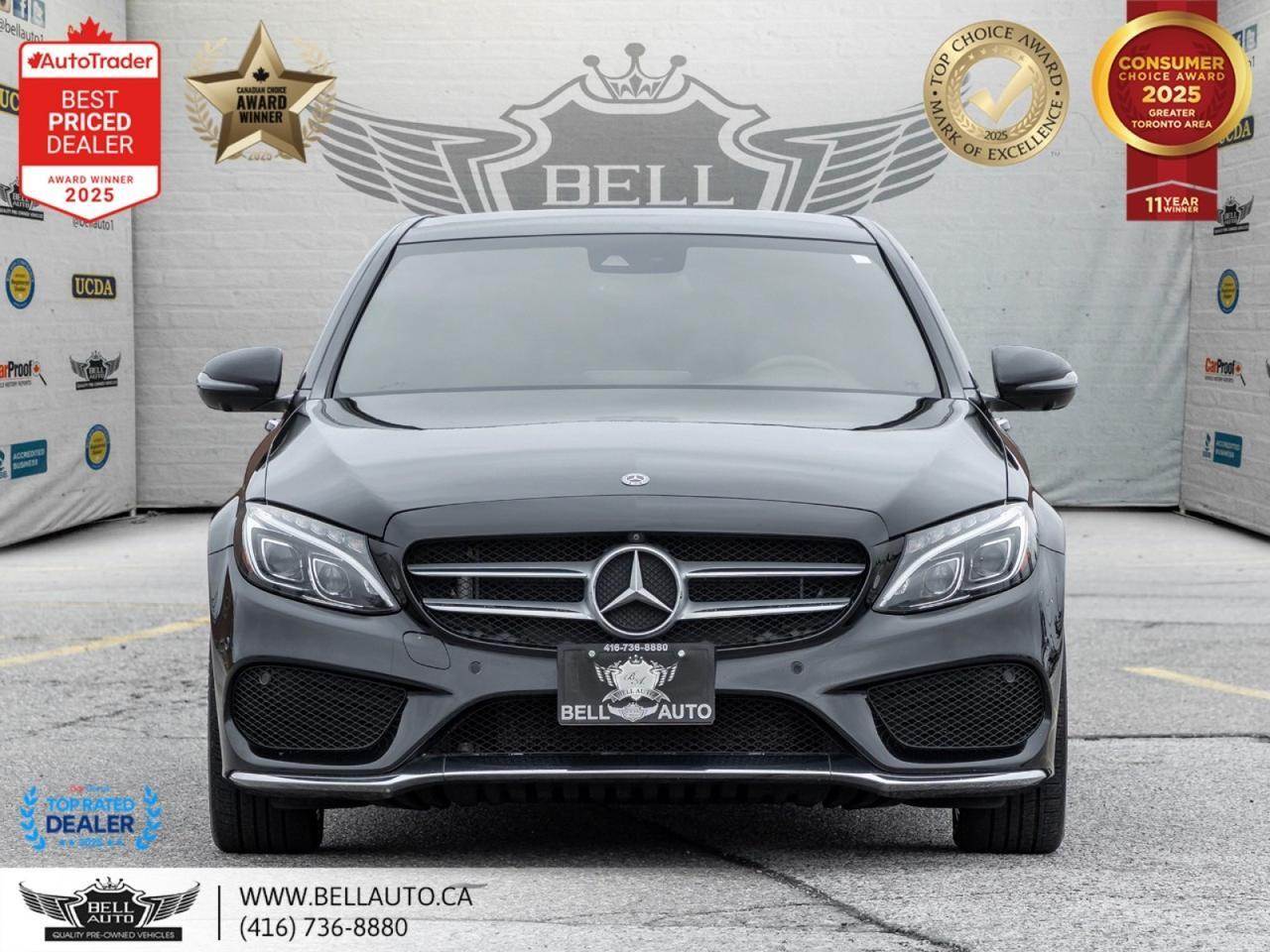 2018 Mercedes-Benz C-Class C300 | AMGPKG | NAVI | 360CAM | PANO | NOACCIDENT Toronto ON
