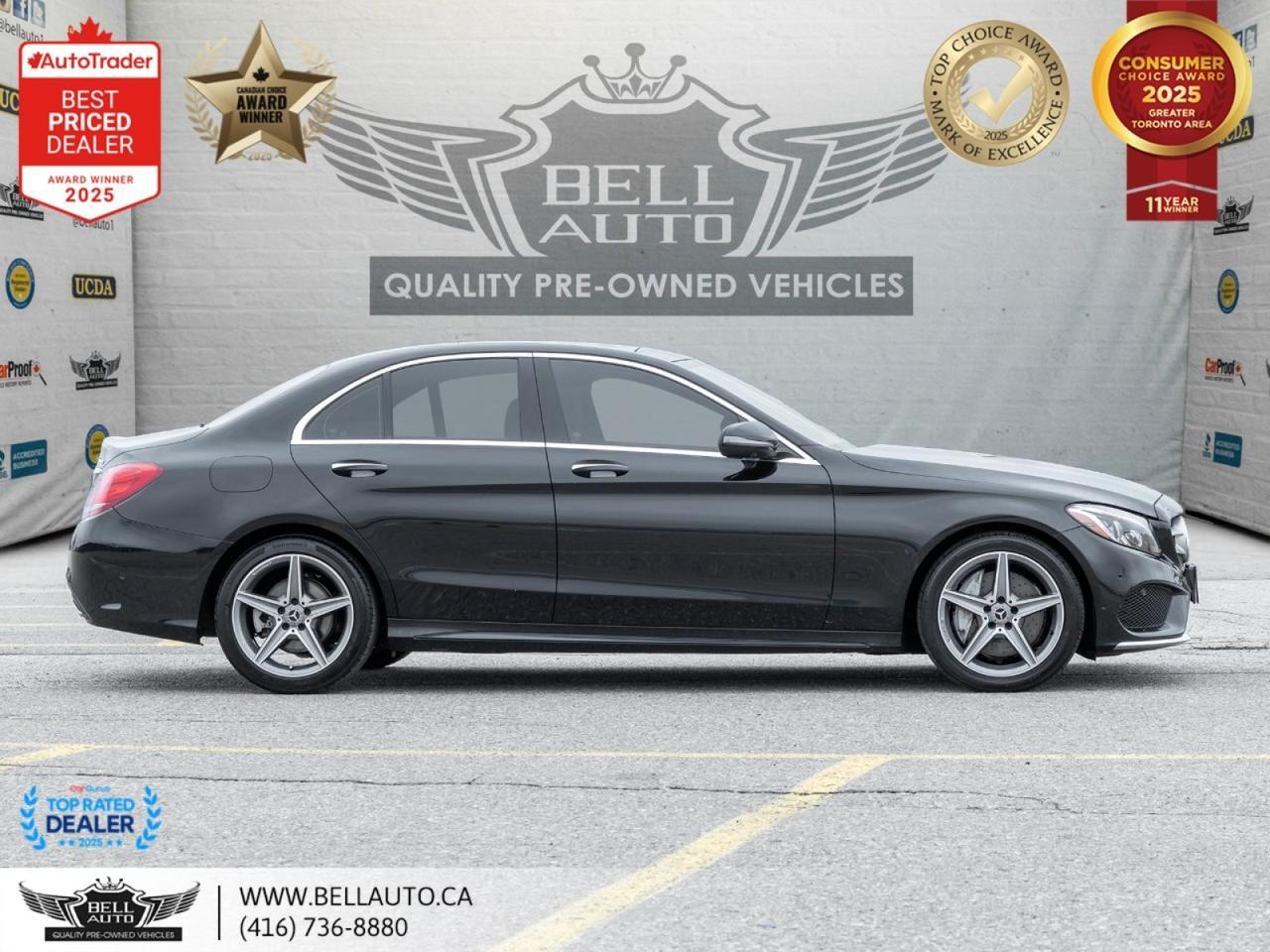 2018 Mercedes-Benz C-Class C300 | AMGPKG | NAVI | 360CAM | PANO | NOACCIDENT Toronto ON